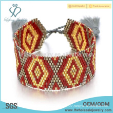 Fashion personalised seed bead bracelet,bohemian bracelets for women